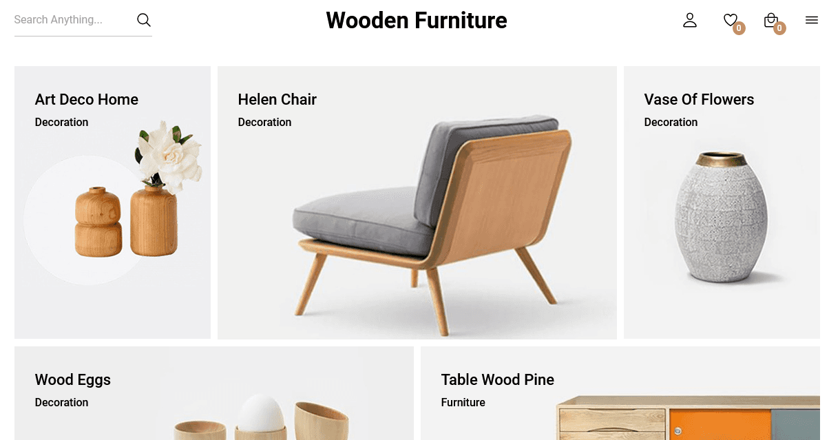 Wooden Furniture