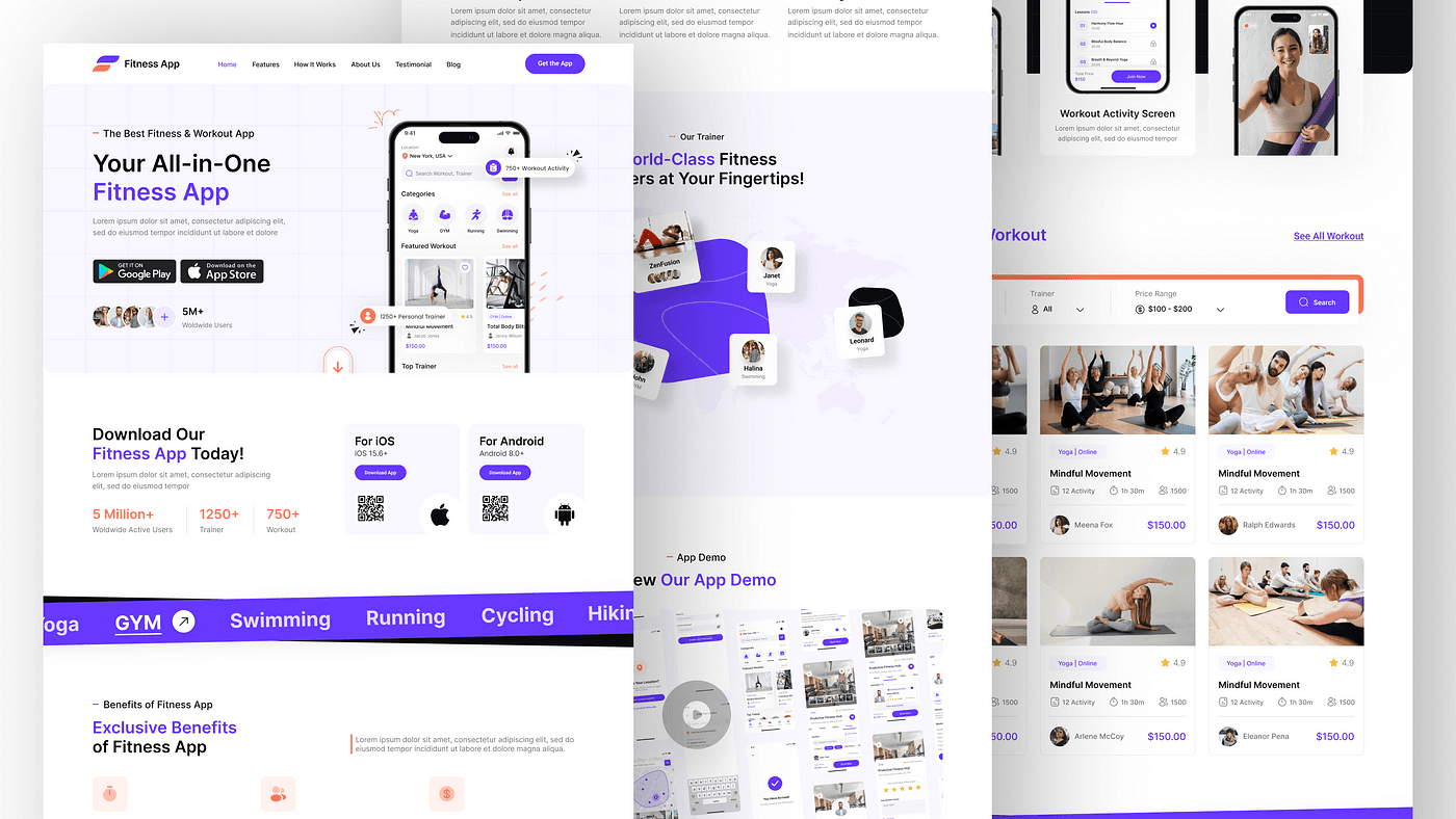 Landing Page Development